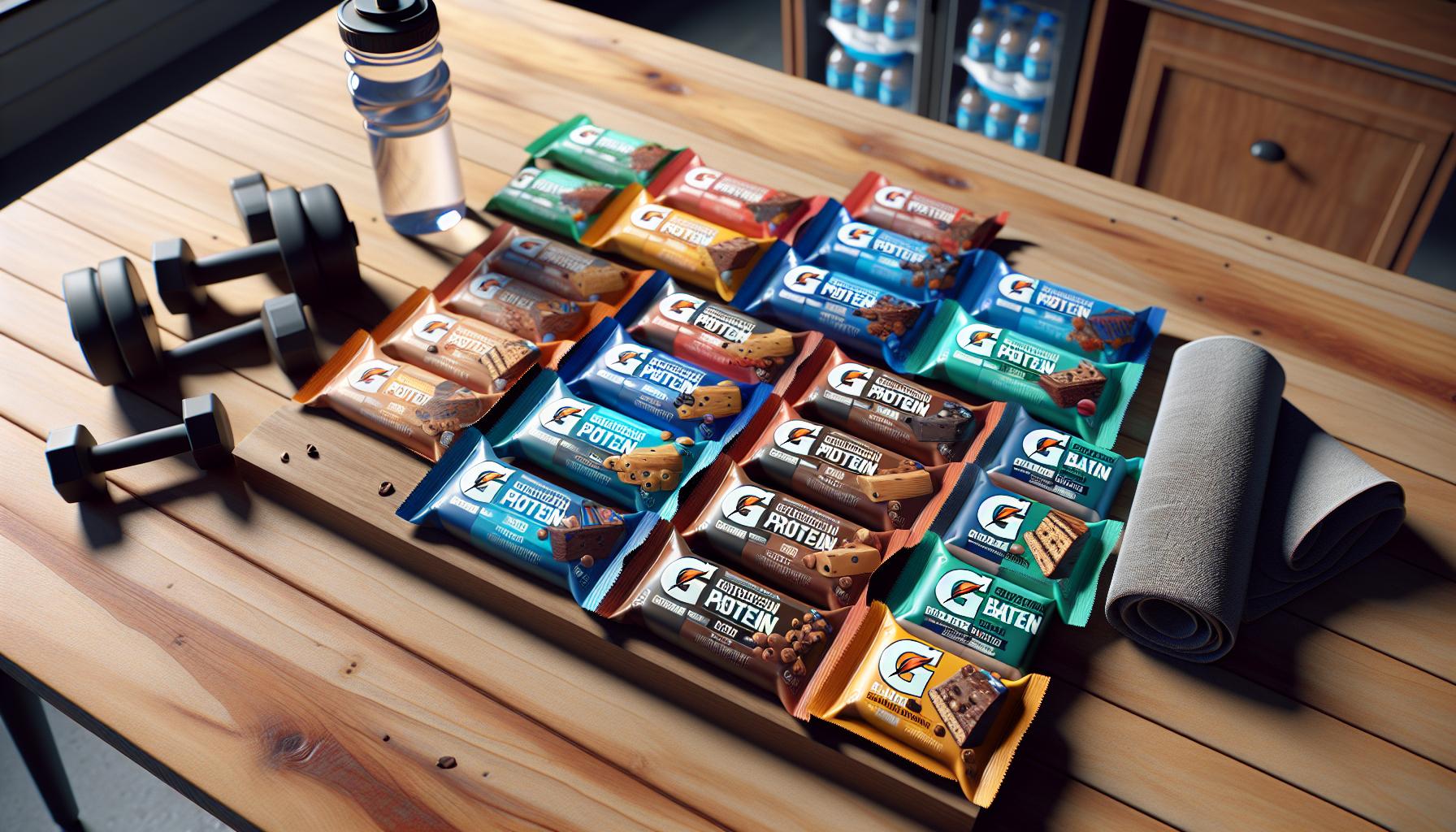 gatorade protein bars nutrition label